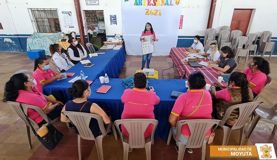 Charlas comunitarias, material educativo